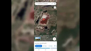 Blood river in Russia||google map||#shorts