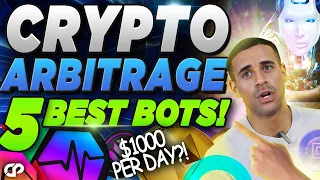 🔥QUICK PROFITS & NO RISK! | TOP 5 BEST CRYPTO ARBITRAGE TRADING BOTS 2023 2024 3Commas | CRYPTOPRNR