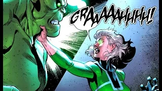 Rogue Destroys Thor & She-Hulk .. Hulk Destroys Rogue