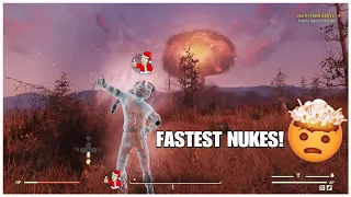 Fallout 76 Fastest way to launch a nuke!