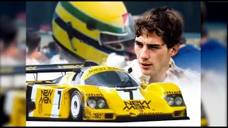 Ayrton Senna Drives a Group C Race Car - Nürburgring 1000 km