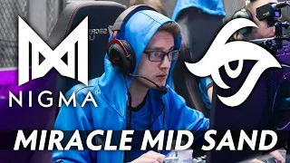 Miracle MID Sand King — Nigma vs Secret GG Wombo Combo