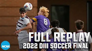 UChicago vs. Williams: 2022 NCAA DIII men's soccer championship | FULL REPLAY