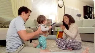 LEARNING TO WALK! - September 02, 2013 - itsJudysLife Vlog