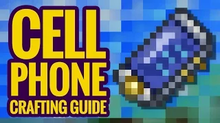Cell Phone Crafting Guide - Terraria