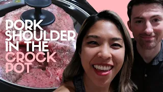 How To Cook Pork Shoulder In A Slow Cooker - Pork Shoulder In A Crock Pot TOP Video!