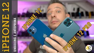 iPhone 12 e 12 pro UNBOXING PRIME IMPRESSIONI e CONFRONTO