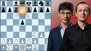 AFERA SZACHOWA na CHESS TATA STEEL || Alireza Firouzja vs Radosław Wojtaszek, 2021