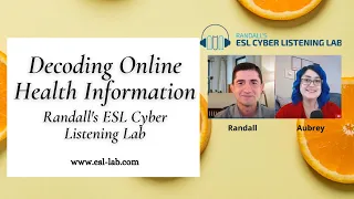 Cultivating Healthy Habits - Randall's ESL Cyber Listening Lab