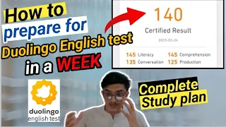 How to prepare for Duolingo English test in just a WEEK! | Complete study plan of DET for 7 days