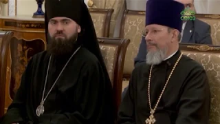Втреча Патриарха Кирилла с Блаженнейшим Патриархом Антиохийским и всего Востока Иоанном