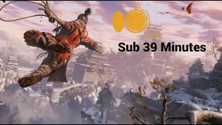 Sekiro Shadows Die Twice Speedrun in 38:46