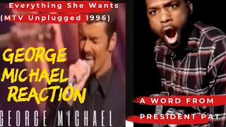 George Michael - Everything She Wants (MTV Unplugged 1996)-REACTION VIDEO