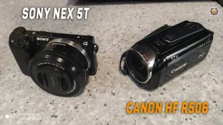 Sony Nex 5T (5R) лучший вариант для видео обзоров, видео тест сравнение.