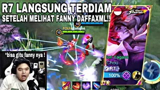 DAFFAXML TUNJUKIN SKILL FANNY DEPAN RRQ R7 !! AUTO TERCENGANG MELIHAT FANNY KU!!