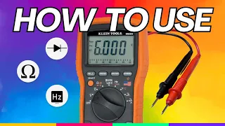 How to use a multimeter for beginners! | With use examples!