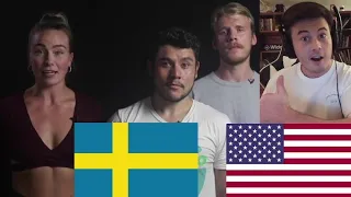 American Reacts Geography Now! Sweden