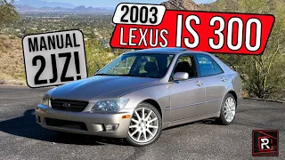The 2003 Lexus IS 300 Sport Design Was Proof That Lexus Could Build A Fun Sport Sedan
