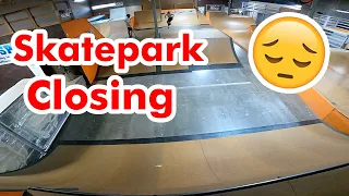 This *FAMOUS* Skatepark Is Closing (Scooter Tricks)
