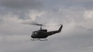 Bell 'Huey' UH-1H Iroquois - Shuttleworth 'Fly Navy' Airshow 2017