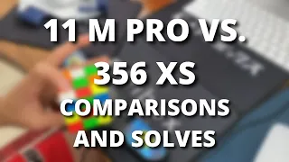 GAN 11 M Pro vs GAN 356 XS Comparison and Solves (Matty Hiroto Inaba from Hawaii)