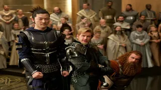 The Warriors Three Hogun Fandral Volstagg Fighting Skills Compilation