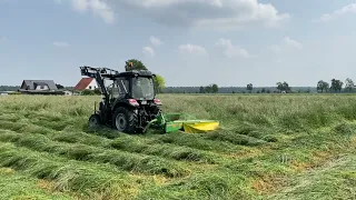 Heuernte 2021|Lovol M 504|Mähen,Wenden,Schwaden,Pressen|John Deere 6215 R