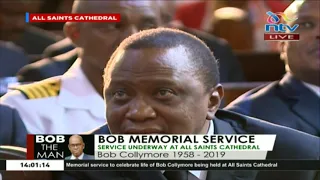 Preacher talks about Uhuru-Raila handshake at Bob Collymore Memorial Service