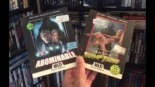 Abominable / The Return of Swamp Thing BLU RAY REVIEWS + Unboxing