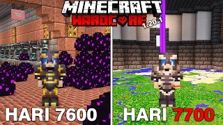 Bertahan Hidup 7700 Hari di Minecraft Hardcore 1.20.1