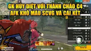 Free Fire | GK Hủy Diệt Bản Đồ Với Thánh Chảo C4 - AFK Khô Máu SCVG Và Cái Kết | Rikaki Gaming