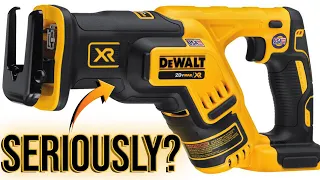 DeWALT XR Compact Reciprocating Saw IS NOT WHAT I EXPECTED