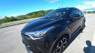 Toyota C-HR ZYX10 G LED / Легковой "спортивный" хечбэк?! / Незамеченным не останетесь точно!