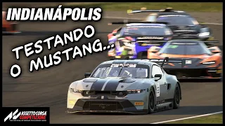 Testando o Mustang em Indianápolis | Assetto Corsa Competizione