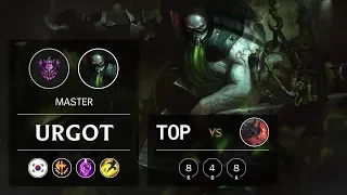 Urgot Top vs Aatrox - KR Master Patch 9.15