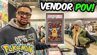 My First Ever Vendor POV At A Card Show! (UK EDITION)