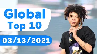 Global Top 10 Songs Of The Week (March 13, 2021)