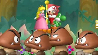 New Super Mario Bros. Wii Arcadia - Walkthrough - 2 Player Co-Op #12