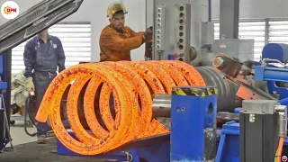 How to Make Giant Springs - Manufacturing Process Giant Springs | Daily Process HD