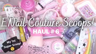 ENail Couture Scoops Unboxing #6 (Super Scoop) | Was It Worth It?| Nail Lamp, Arm Rest, Brushes, Gel