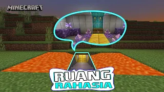 Minecraft Tutorial Ruangan Rahasia di Bawah Lava