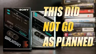 Repairing a Sony cassette Walkman (or trying to)