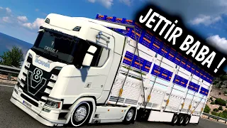 JETE GİDİYORUZ | EFSANE SES | FAÇA SCANİA ETS 2 MOD