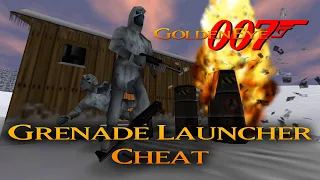 GoldenEye 007 - Unlocking "2x Grenade Launcher" Cheat - Surface I Secret Agent