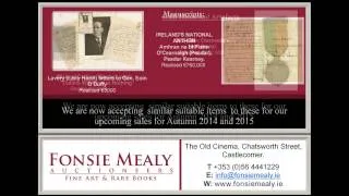 Fonsie Mealy Fine Art Auctioneers | Looking for Consignments from Northern Ireland