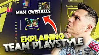 eFootball 2023 | EXPLAINING TEAM PLAYSTYLE - MAX OVERALLS