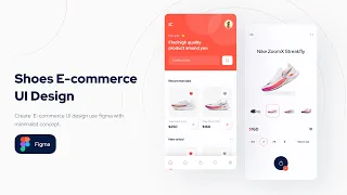 Shoes E commerce UI Design With Figma