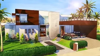 OASIS SPRINGS MODERN 🌴 (FAMILY HOME) | The Sims 4 | Speed Build