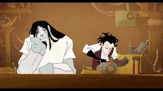 helping in the lab (Frankenstein AU little animation)