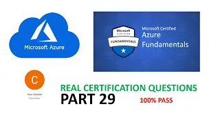 100% PASS PART 29 - Azure AZ 900 real certification questions
